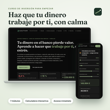 Curso de inversión para empezar