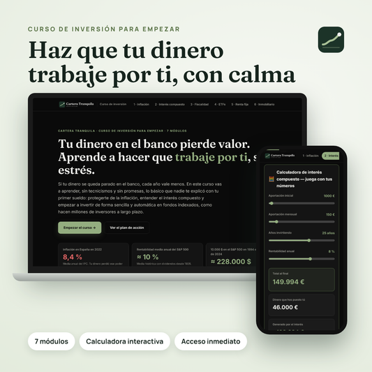 Curso de inversión para empezar