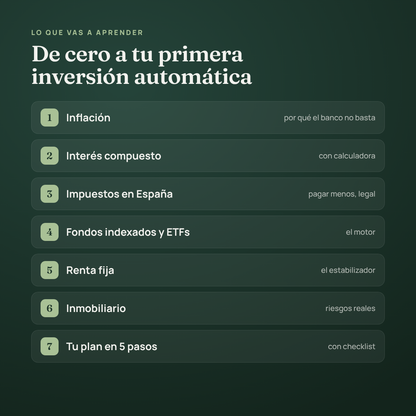 Curso de inversión para empezar